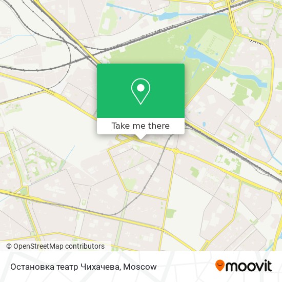 Остановка театр Чихачева map