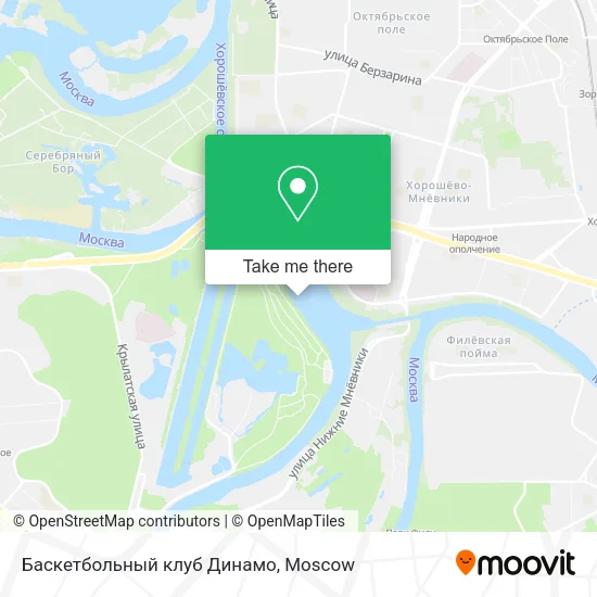Баскетбольный клуб Динамо map