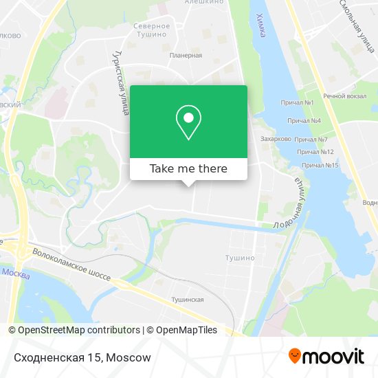Сходненская 15 map