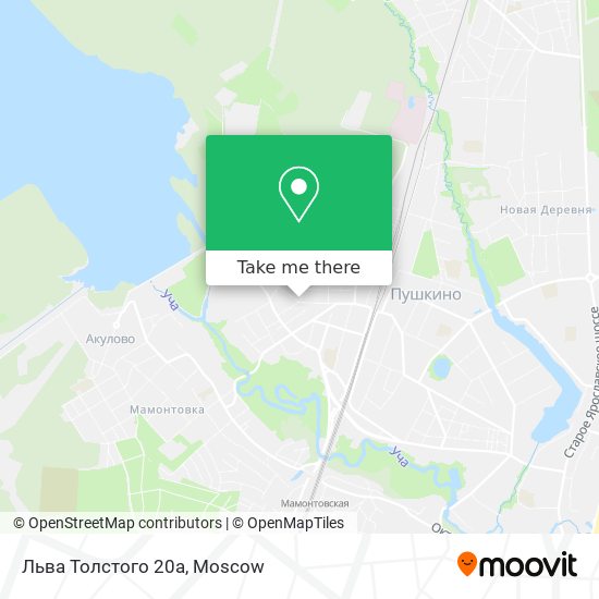 Льва Толстого 20а map