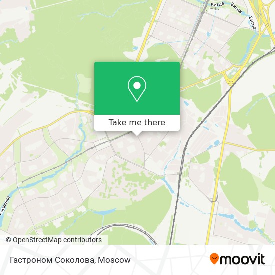 Гастроном Соколова map