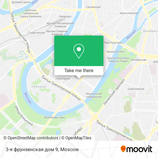 3-я фрунзенская дом 9 map