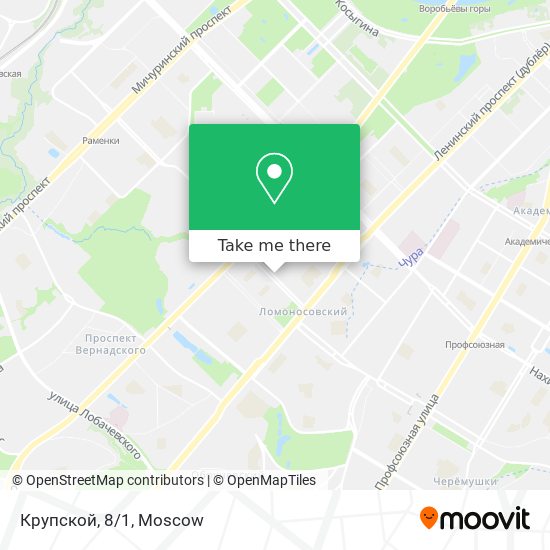 Крупской, 8/1 map