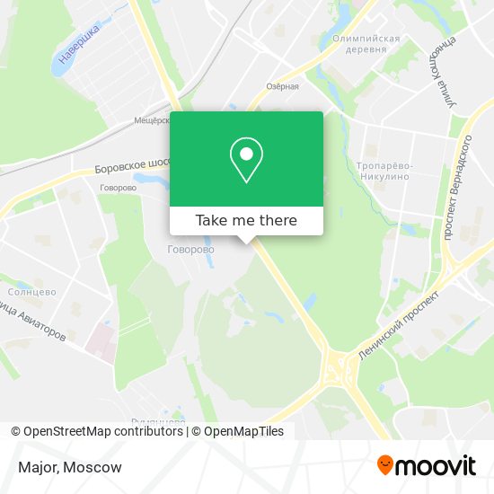 Major map