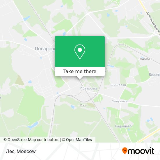 Лес map
