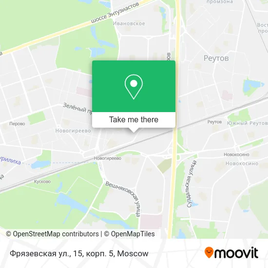 Фрязевская ул., 15, корп. 5 map