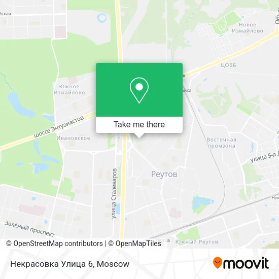 Некрасовка Улица 6 map
