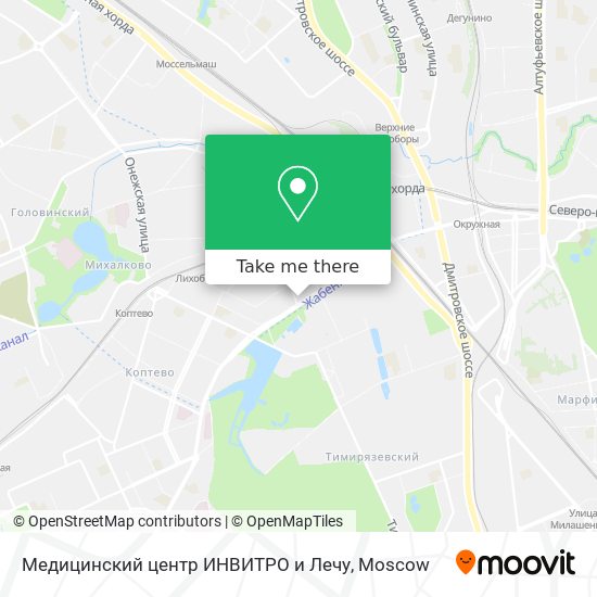 Медицинский центр ИНВИТРО и Лечу map