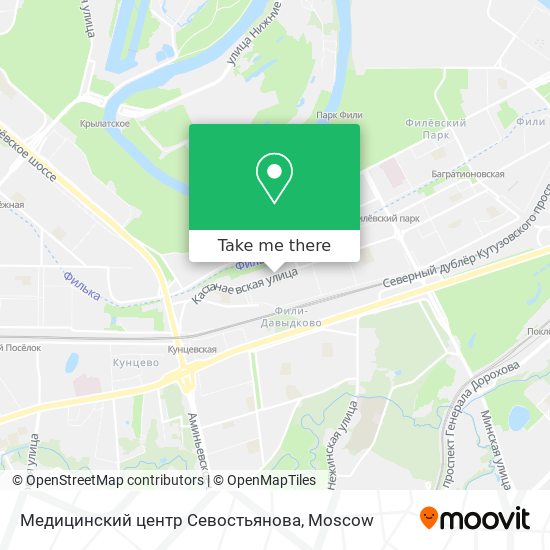 Медицинский центр Севостьянова map