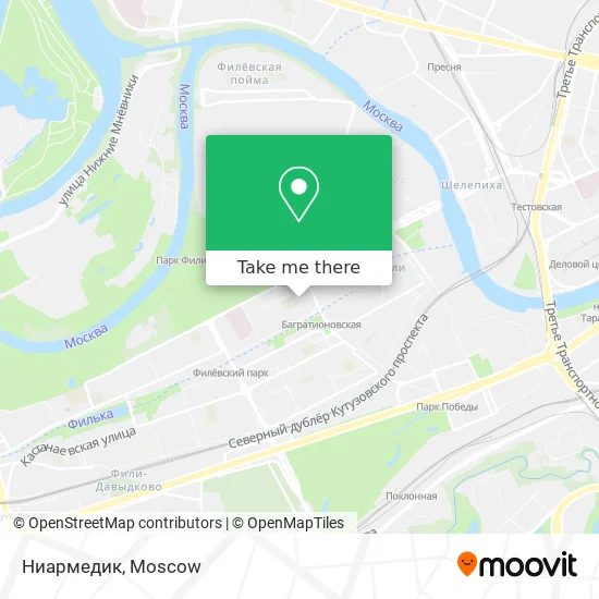 Ниармедик map