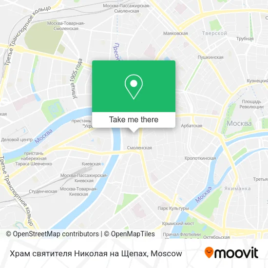 Храм святителя Николая на Щепах map