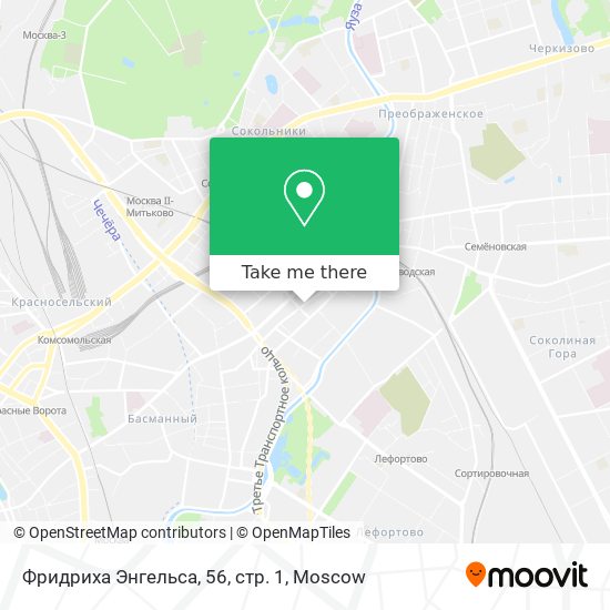Фридриха Энгельса, 56, стр. 1 map