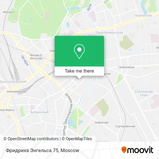 Фридриха Энгельса 75 map