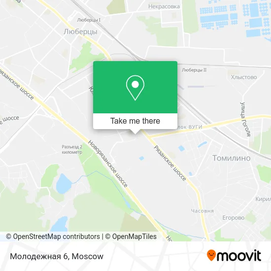 Молодежная 6 map