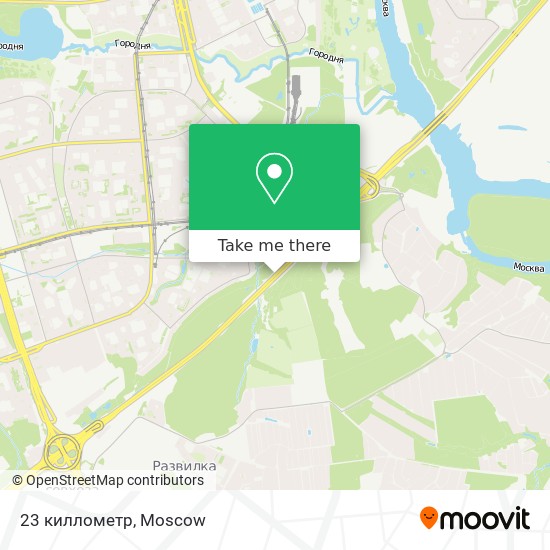 23 киллометр map