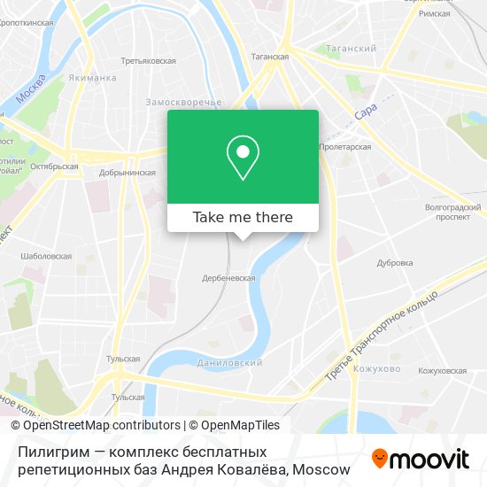 Пилигрим — комплекс бесплатных репетиционных баз Андрея Ковалёва map