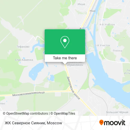 ЖК Северное Сияние map