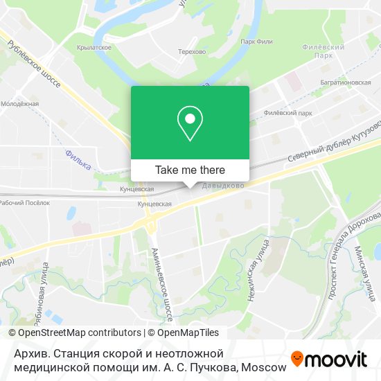 Архив. Станция скорой и неотложной медицинской помощи им. А. С. Пучкова map