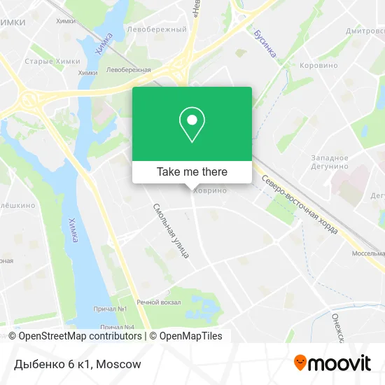 Дыбенко 6 к1 map