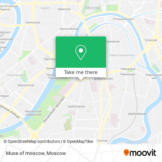 Muse of moscow map