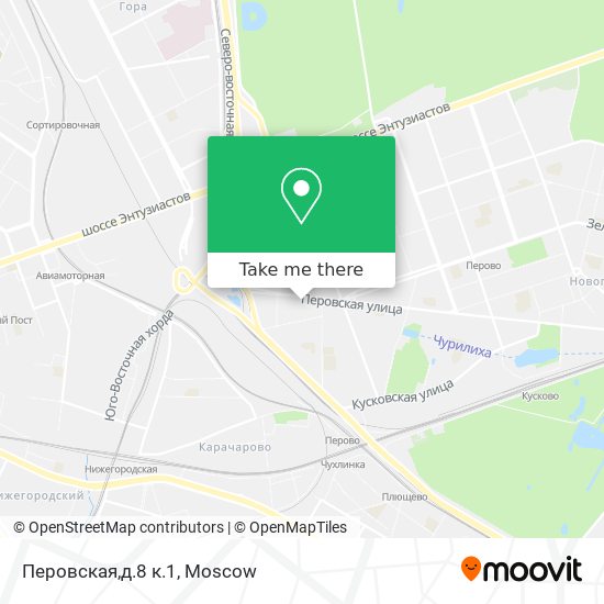 Перовская,д.8 к.1 map