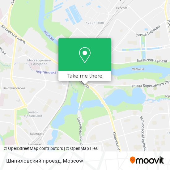 Шипиловский проезд map
