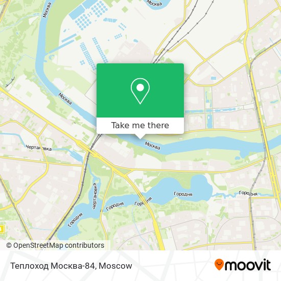 Теплоход Москва-84 map