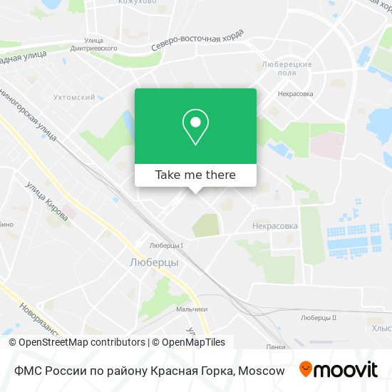 ФМС России по району Красная Горка map