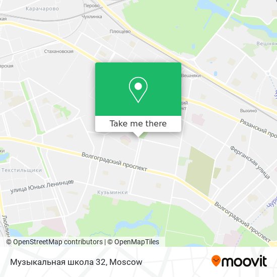Музыкальная школа 32 map