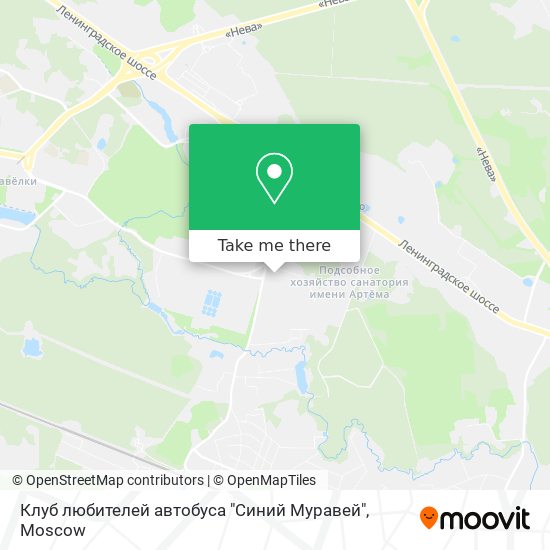 Клуб любителей автобуса "Синий Муравей" map