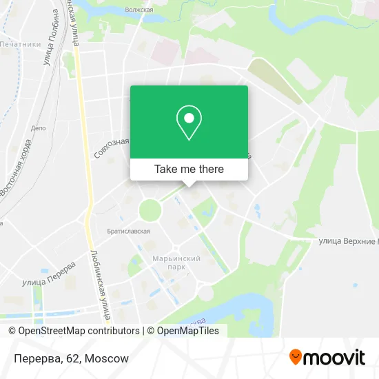 Перерва, 62 map