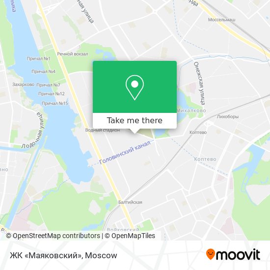 ЖК «Маяковский» map