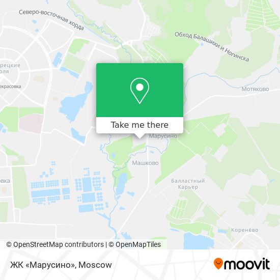 ЖК «Марусино» map