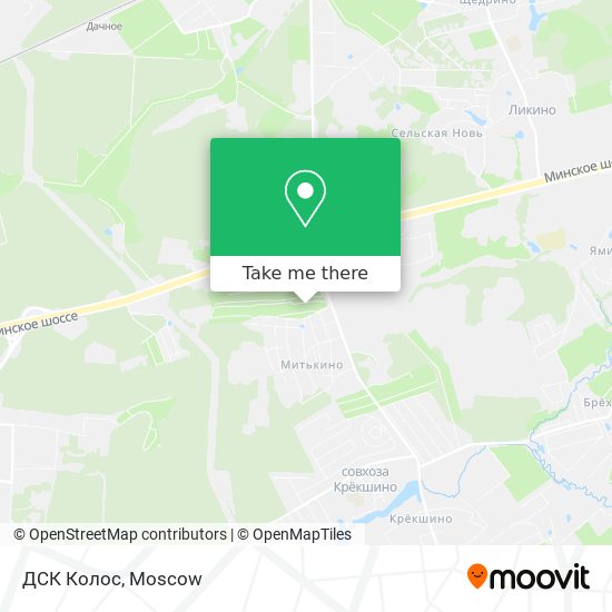 ДСК Колос map