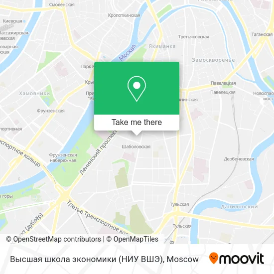 Высшая школа экономики (НИУ ВШЭ) map