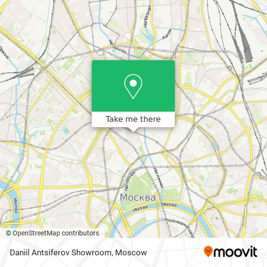 Daniil Antsiferov Showroom map