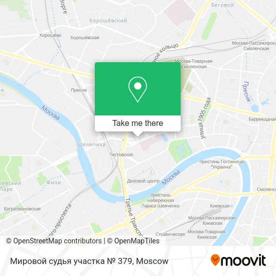Мировой судья участка № 379 map