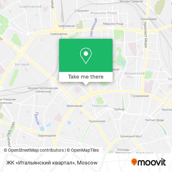 ЖК «Итальянский квартал» map