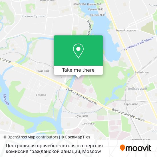 Центральная врачебно-летная экспертная комиссия гражданской авиации map