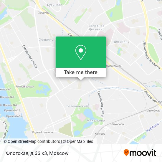 Флотская, д.66 к3 map