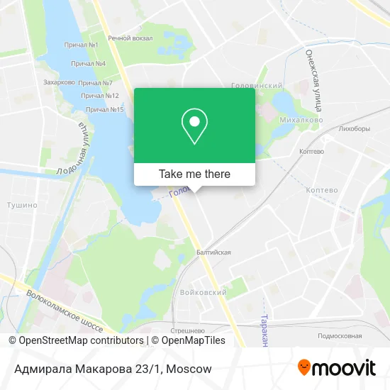 Адмирала Макарова 23/1 map