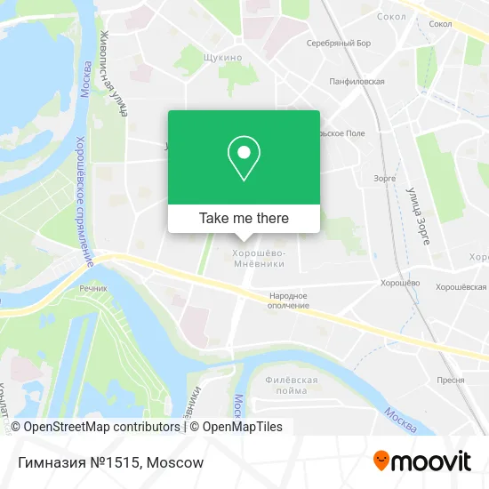 Гимназия №1515 map