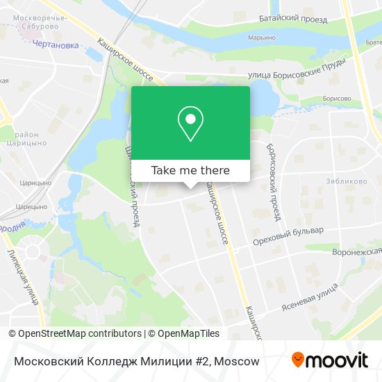 Московский Колледж Милиции #2 map