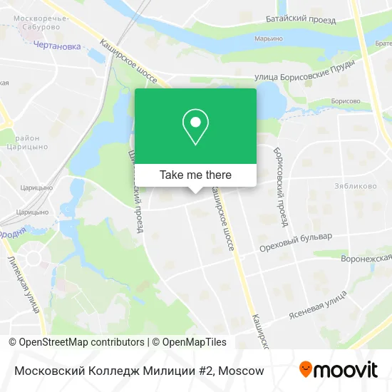 Московский Колледж Милиции #2 map