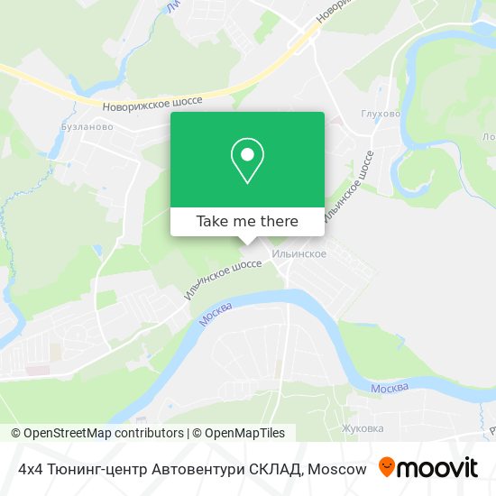 4x4 Тюнинг-центр Автовентури СКЛАД map