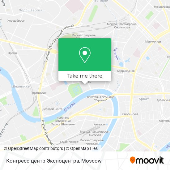 Конгресс-центр Экспоцентра map