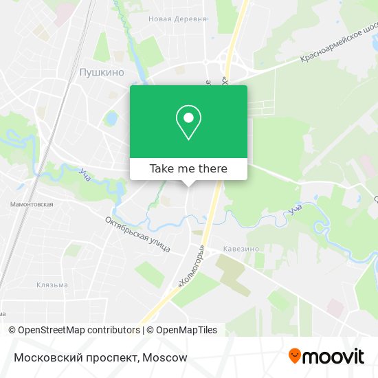 Московский проспект map