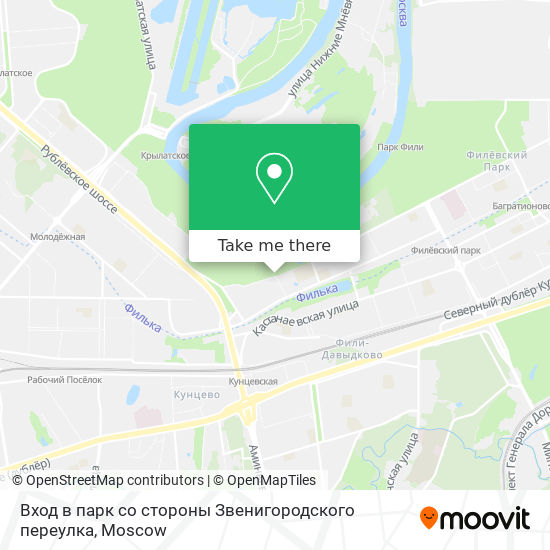 Вход в парк со стороны Звенигородского переулка map