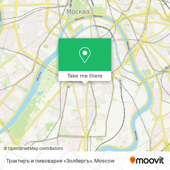 Трактиръ и пивоварня «Золбергъ» map