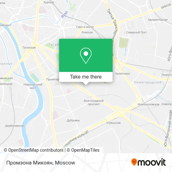 Промзона Микоян map